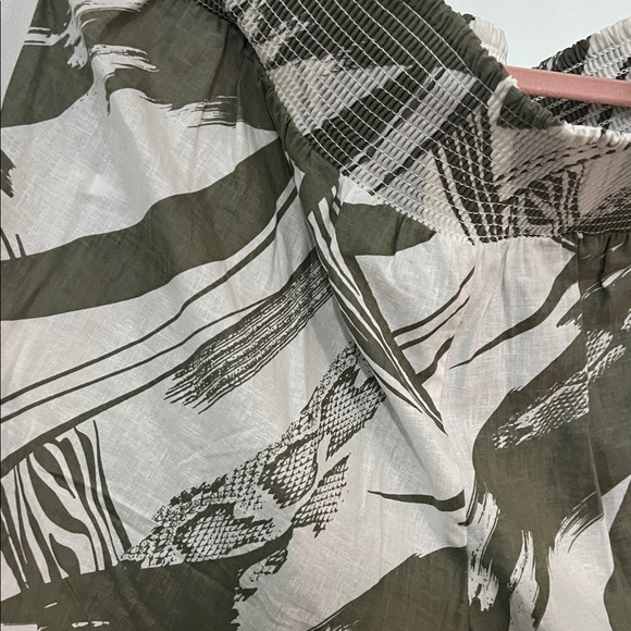 DKNY SET!! Elegant Olive Green Women's One Piece Swimsuit + Coverup Pants - Picture 5 of 9